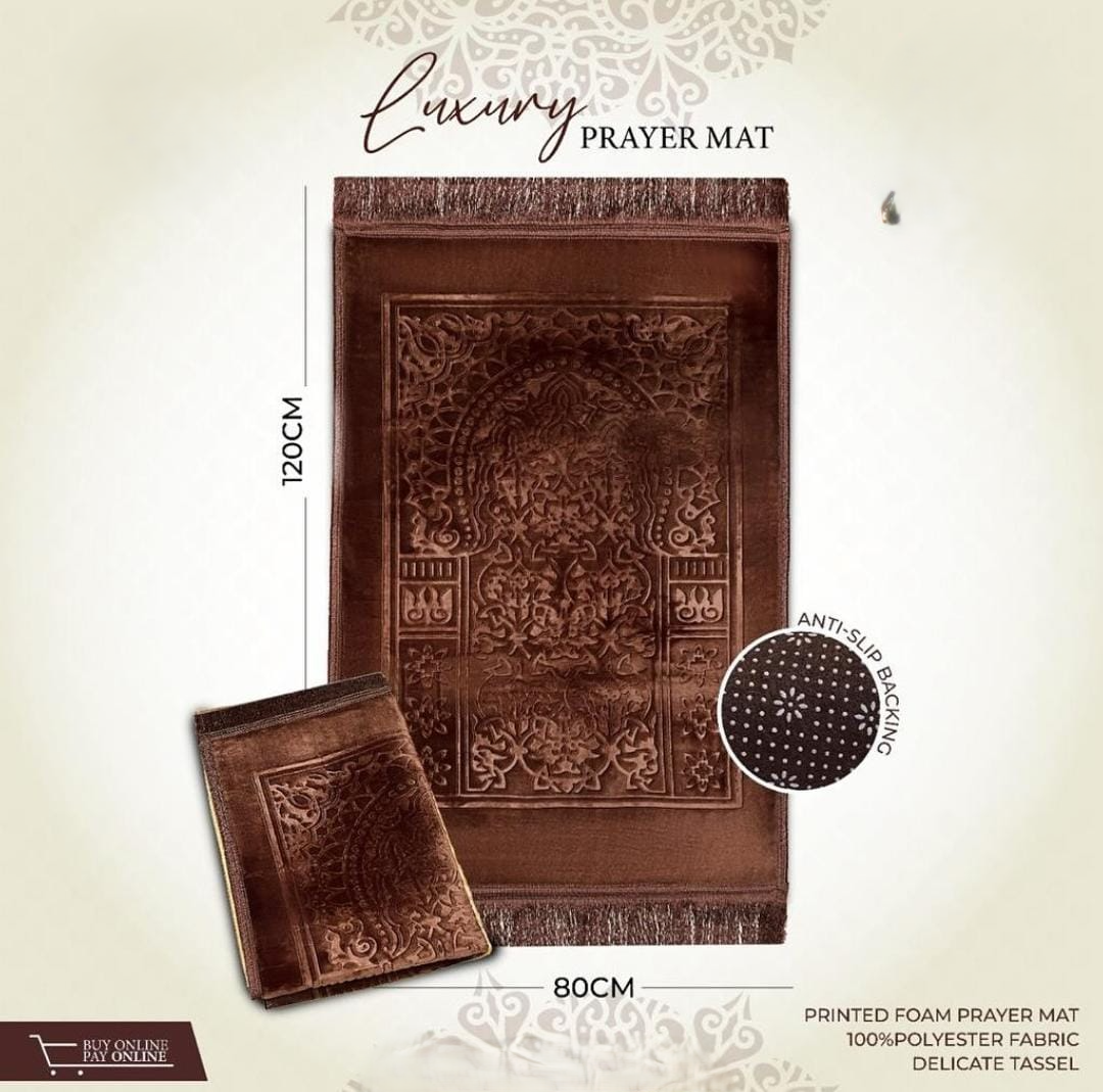 Luxe Velvet Soft Foamed Prayer Rugs