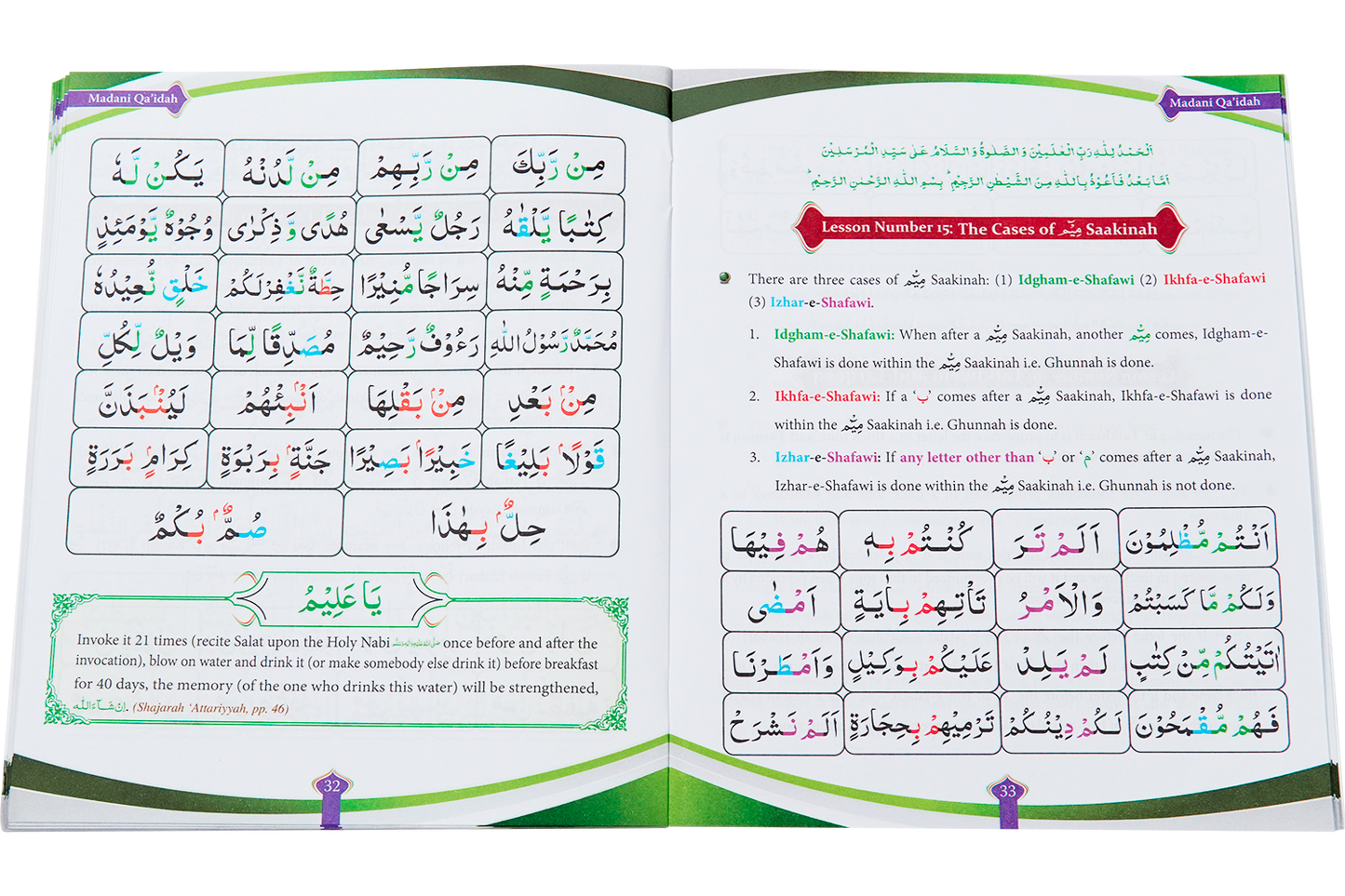 Madani Qaidah - English