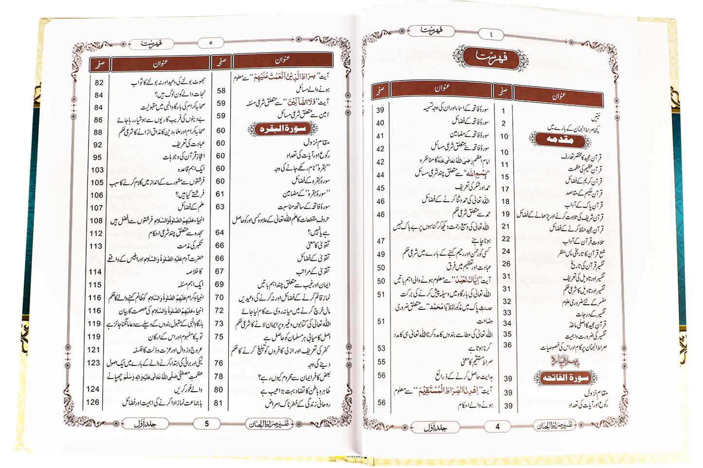 Sirat Ul Jinan Set - 10 Jild (Jadeed Edition)