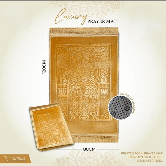Luxe Velvet Soft Foamed Prayer Rugs