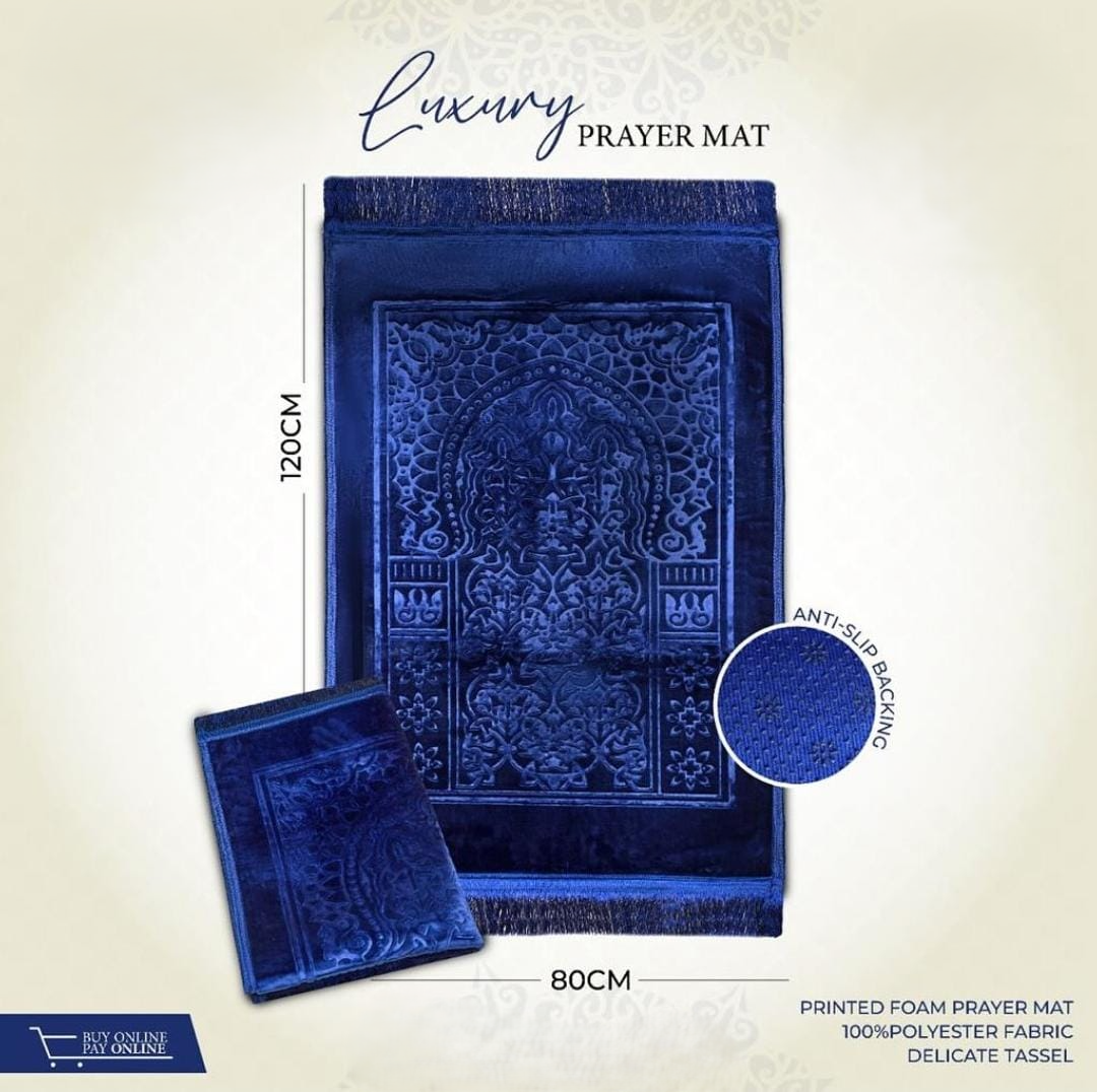 Luxe Velvet Soft Foamed Prayer Rugs